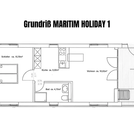 Hausboot Maritim Großenbrode